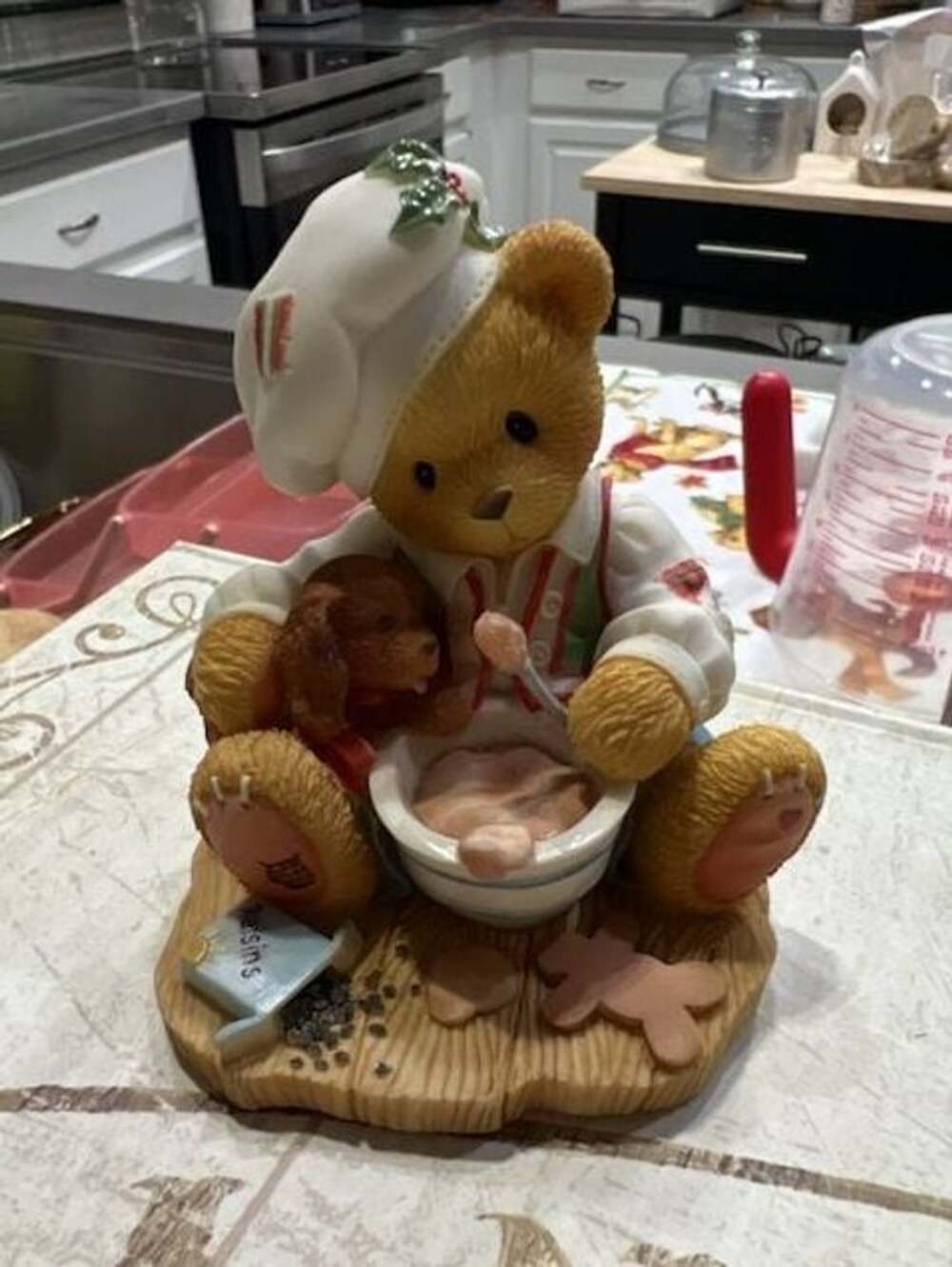 Cherished Teddies Wayne Spoonfuls Of Sweetness Figurine 1998